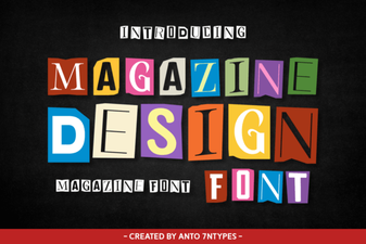 Choosing & Pairing Fonts for Magazine Layouts