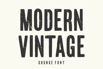Modern Vintage Fonts for Creative Branding