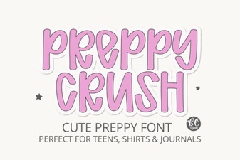 Preppycrush Font: Creative Typography Projects