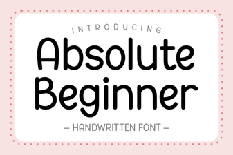 Choose the Right Font: a Guide for Absolute Beginners