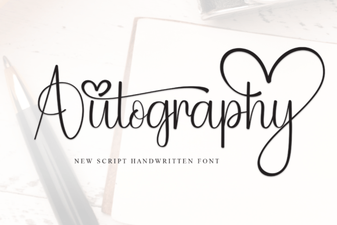 Creating Unique Projects with Autography Font