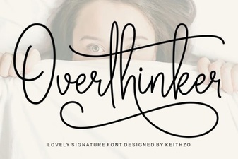 Overthinker Font: a Tool for Creative Minds